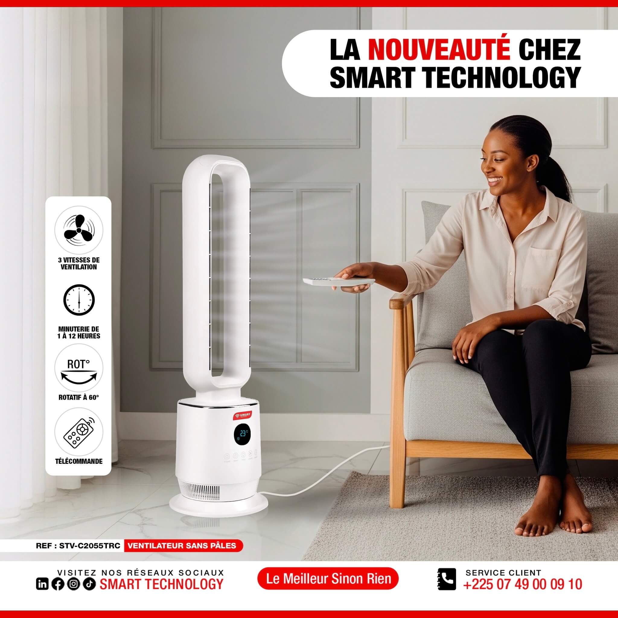 Siège de Smart technology à Abidjan, Côte d'Ivoire